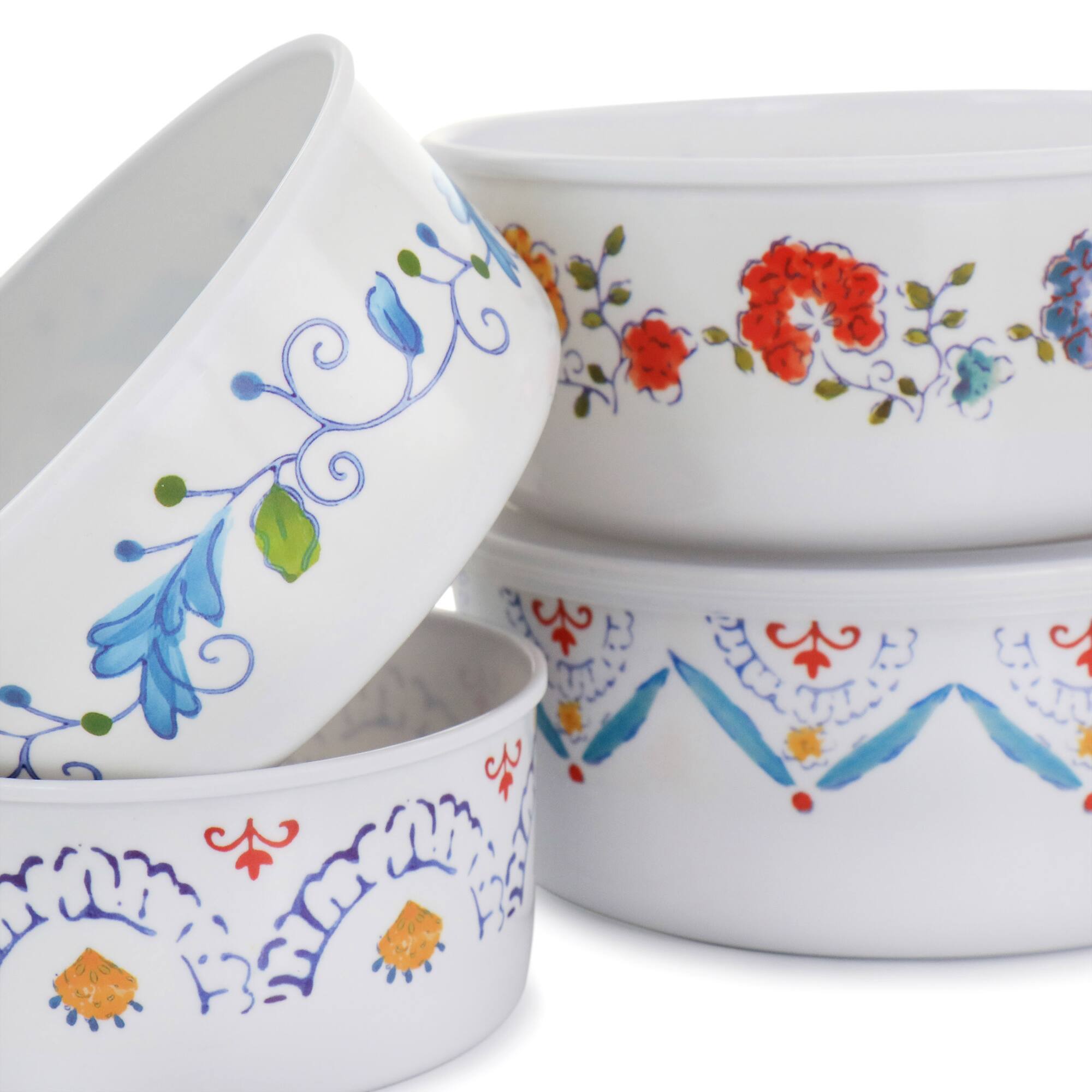 Gibson Home® 8-Piece Anaya Round Nesting Food Storage Set